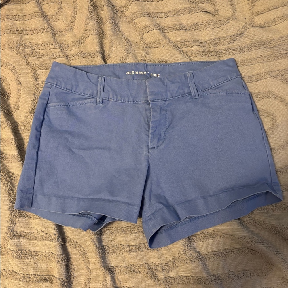 Old Navy Blue Shorts Classic Casual Style, Sz 0